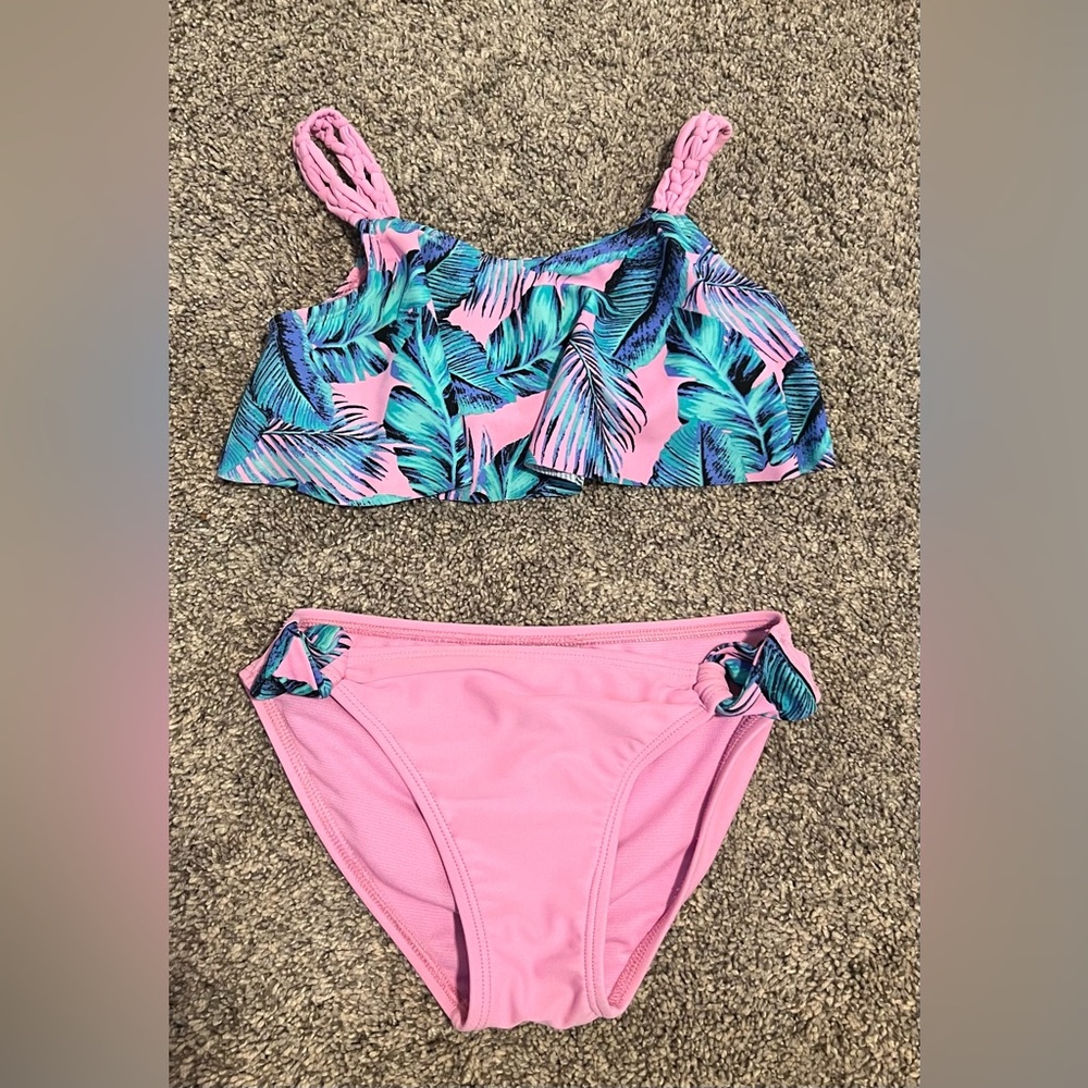 Glitter Beach girls bikini, size 7